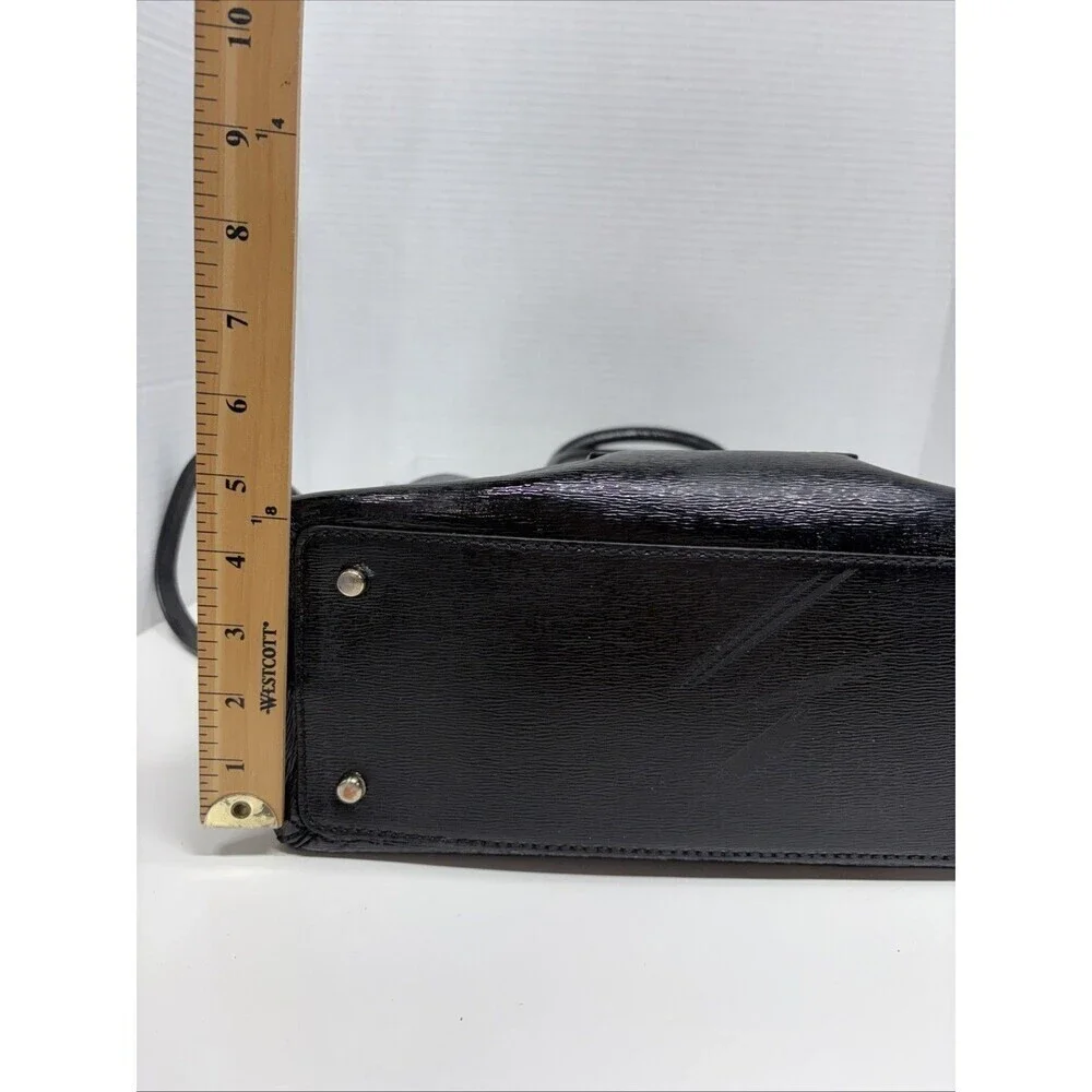 Kate Spade New York Cedar Street Margot Satchel Black Patent Leather crossbody